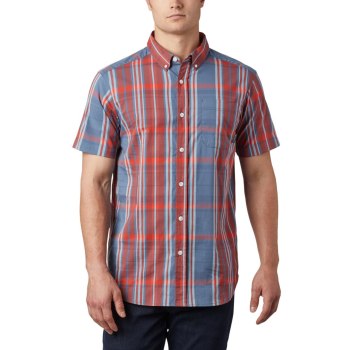 Columbia Overhemd Heren, Rapid Rivers II Short Sleeve Rood, 41XVOESDH